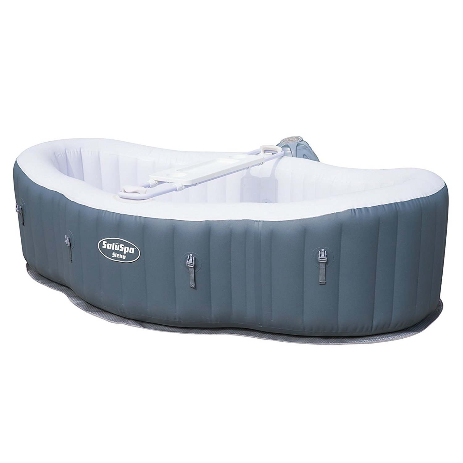 Bestway SaluSpa Siena AirJet 2 Person 8' x 5' x 2' Inflatable Portable