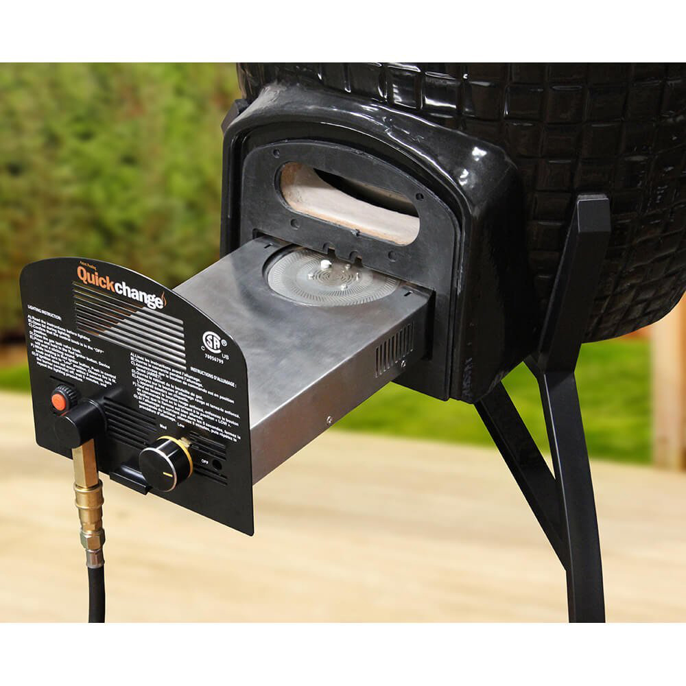 Vision Grills Stainless Steel Quick Change Gas Insert for Kamado Charcoal Grill 850723003693 eBay