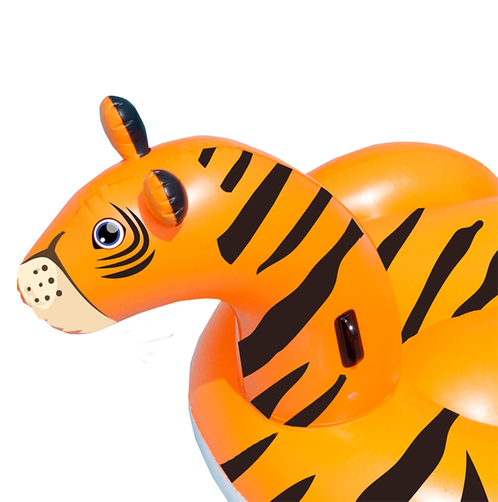 glitter tiger pool float
