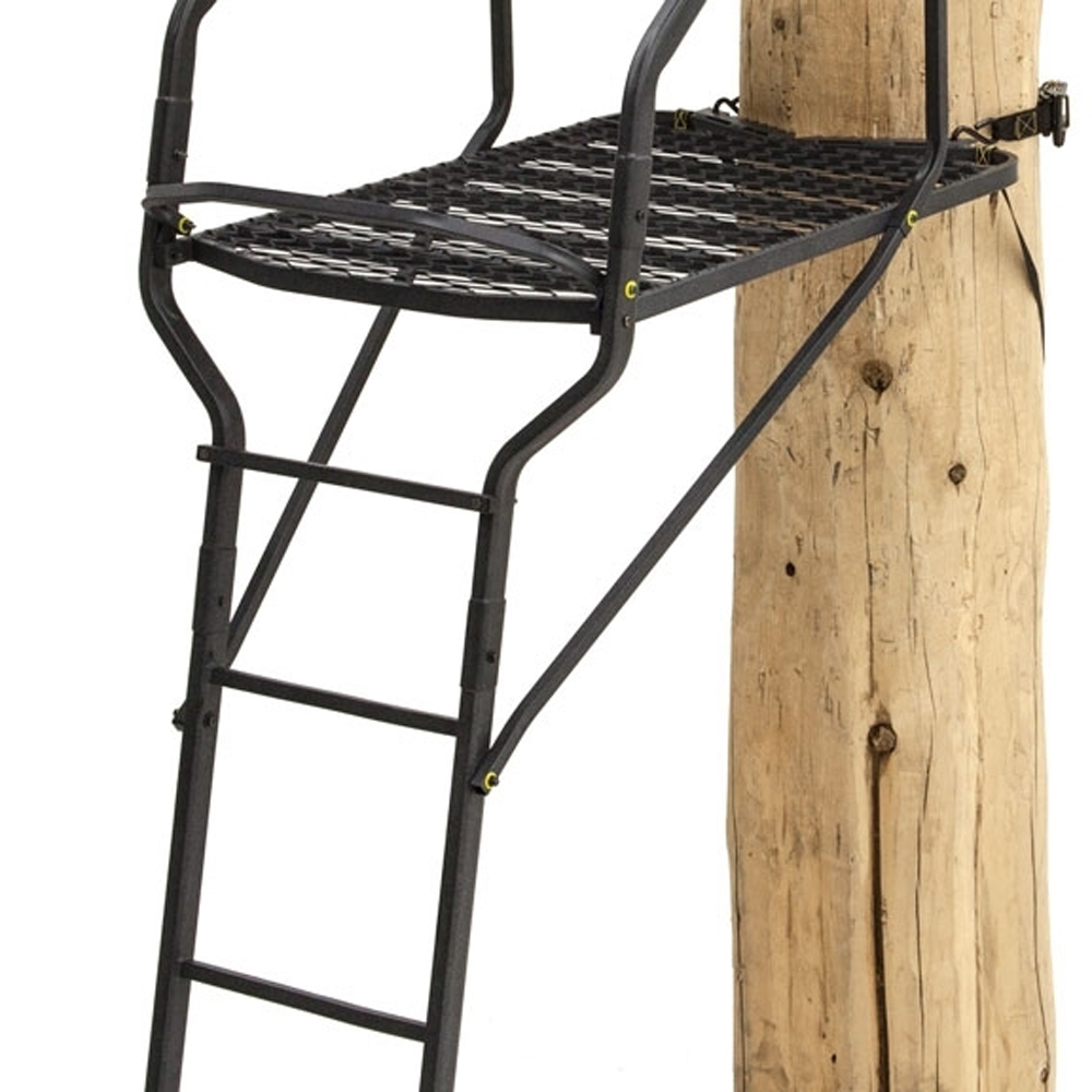 Rivers Edge RE655 Lockdown Wide 1 Man Lock On Deer Hunting Tree Ladder