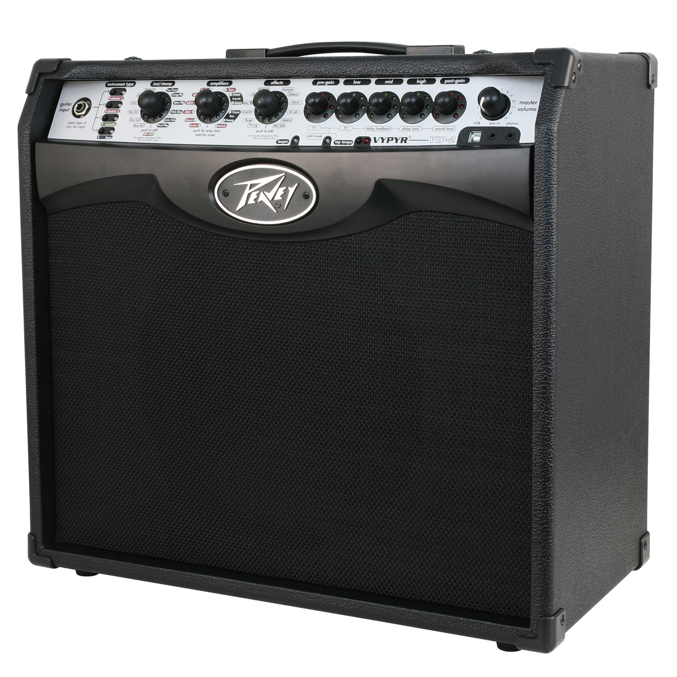 Peavey Vypyr VIP 2 Modeling Instrument Guitar/Bass 40 Watt 12
