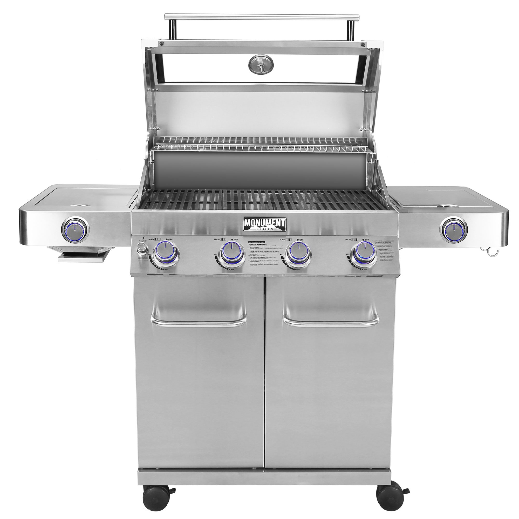 monument grills 54 in grill cover