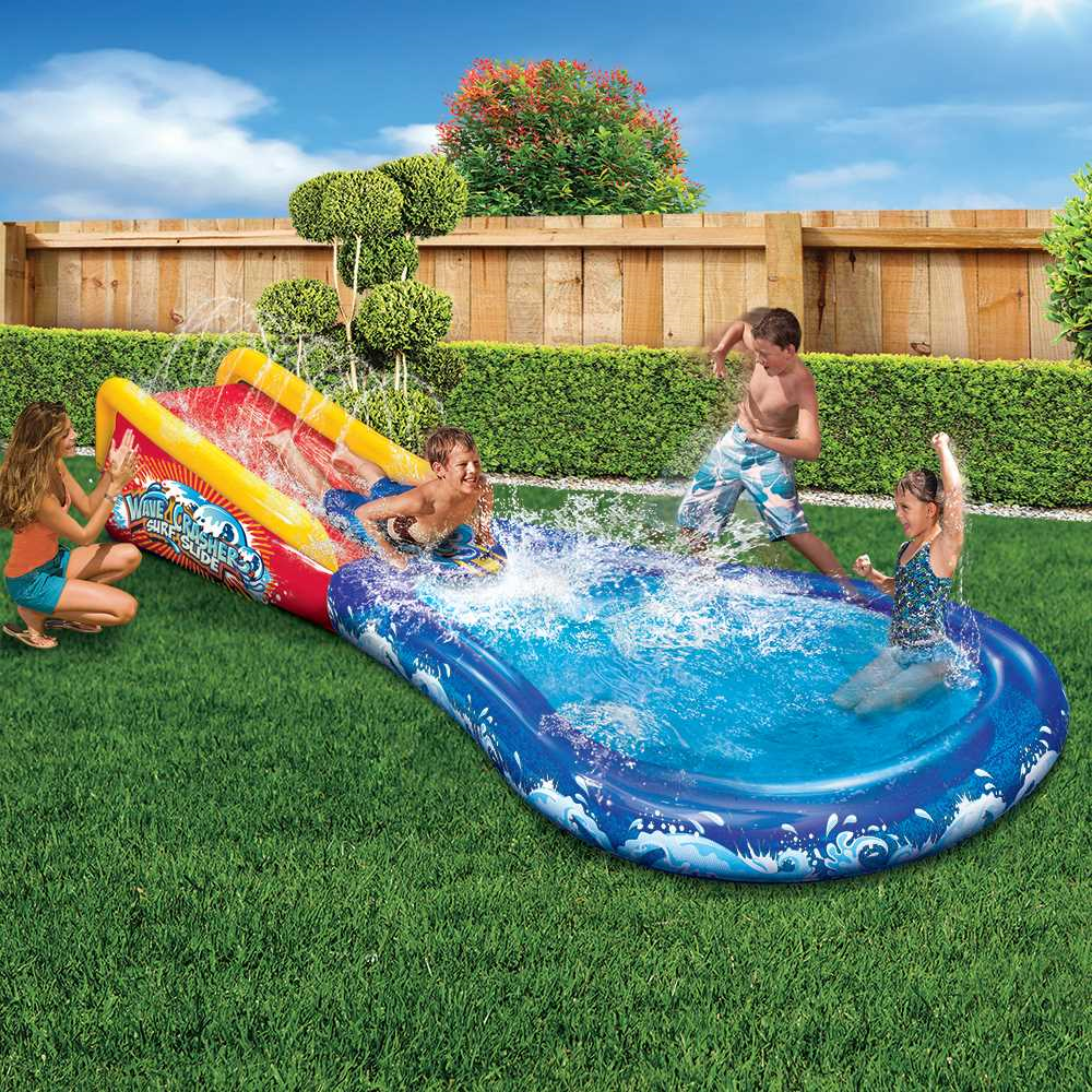 banzai wave crasher surf slide