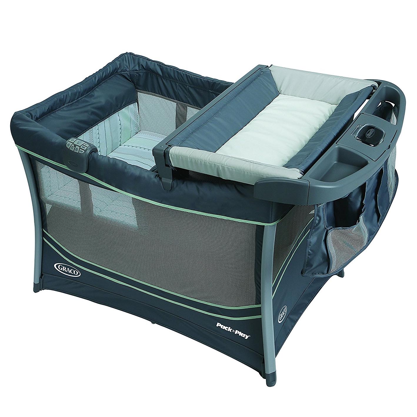 Graco 3in1 Pack 'n Play Playard Everest w/ & Changing Station, Mason eBay