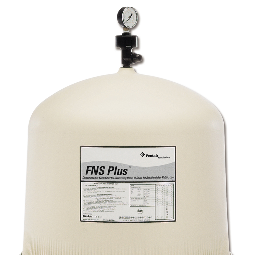 Pentair FNS Plus DE 48 Square Foot InGround Swimming Pool Filter Tank