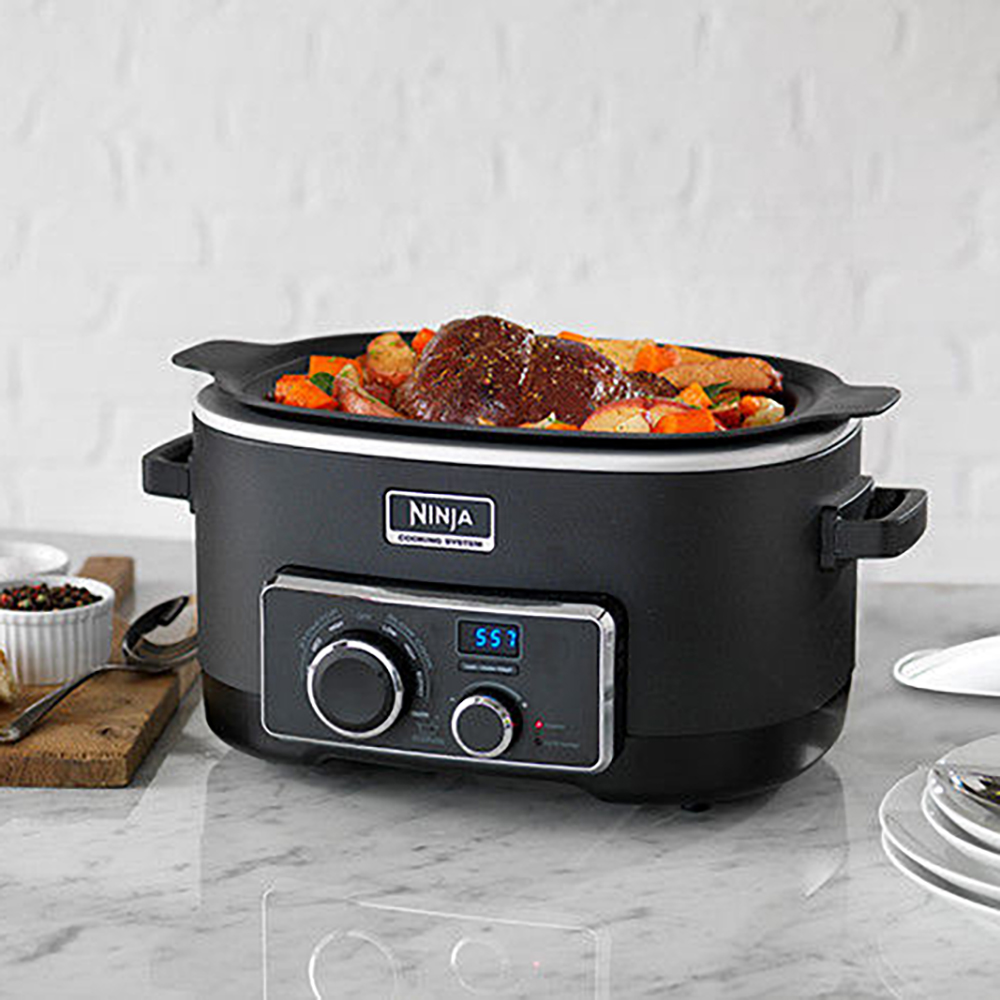 Ninja 6 Quart 3 In 1 Black MultiSystem Slow Cooker (Certified