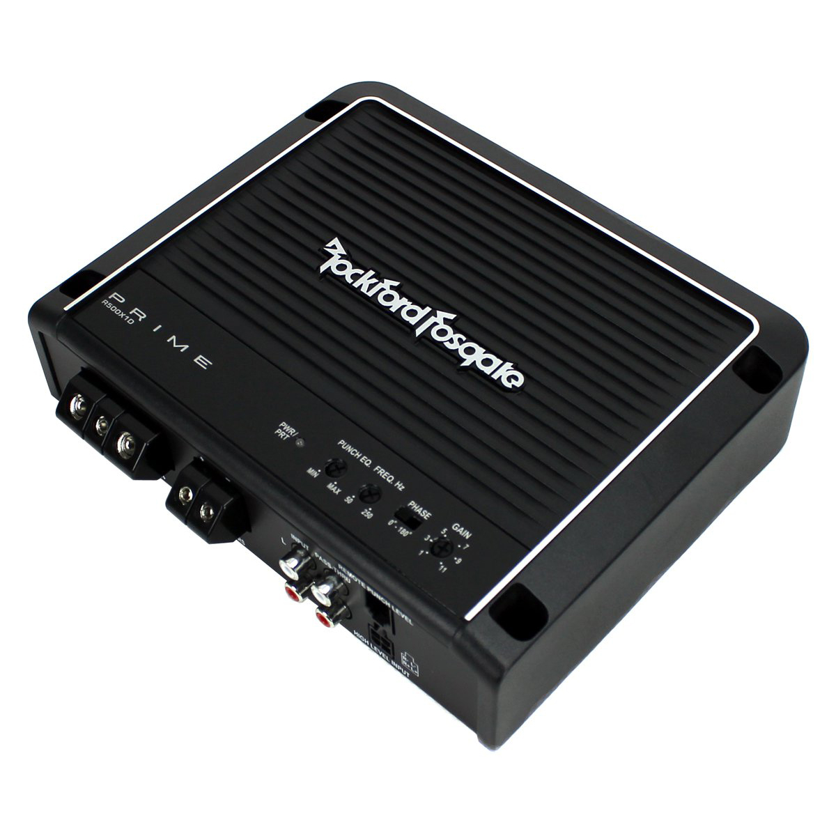 Rockford Fosgate 500 Watt Mono D Power Car Audio Amplifier with Remote