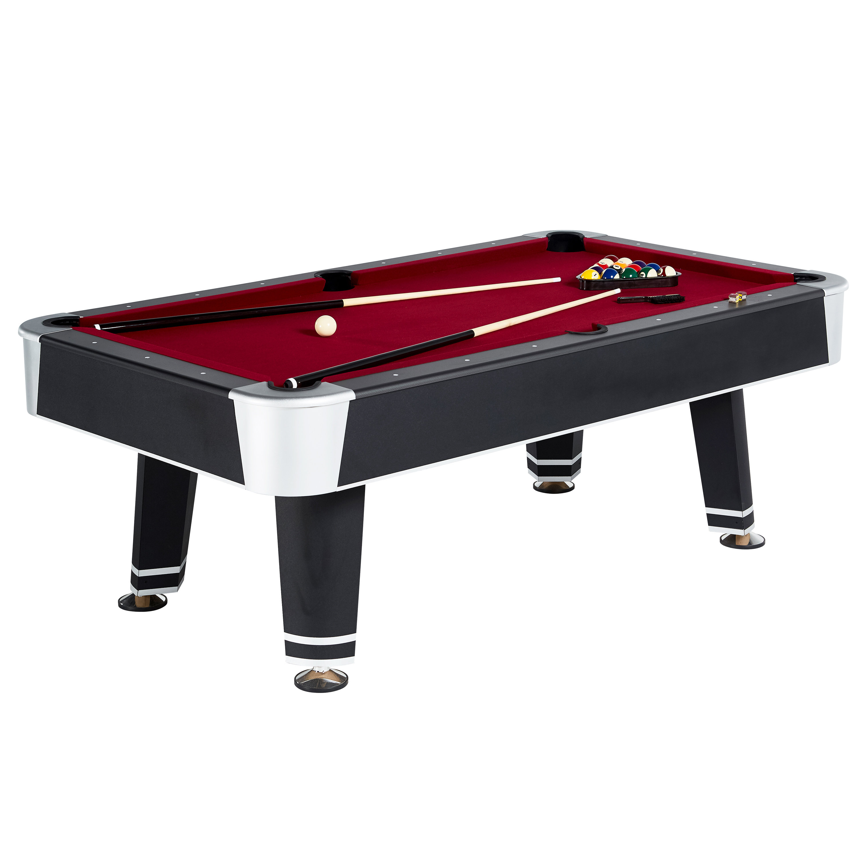 MD Sports 7 Foot TournamentStyle Arcade Game Room Billiard Table 1638414 eBay