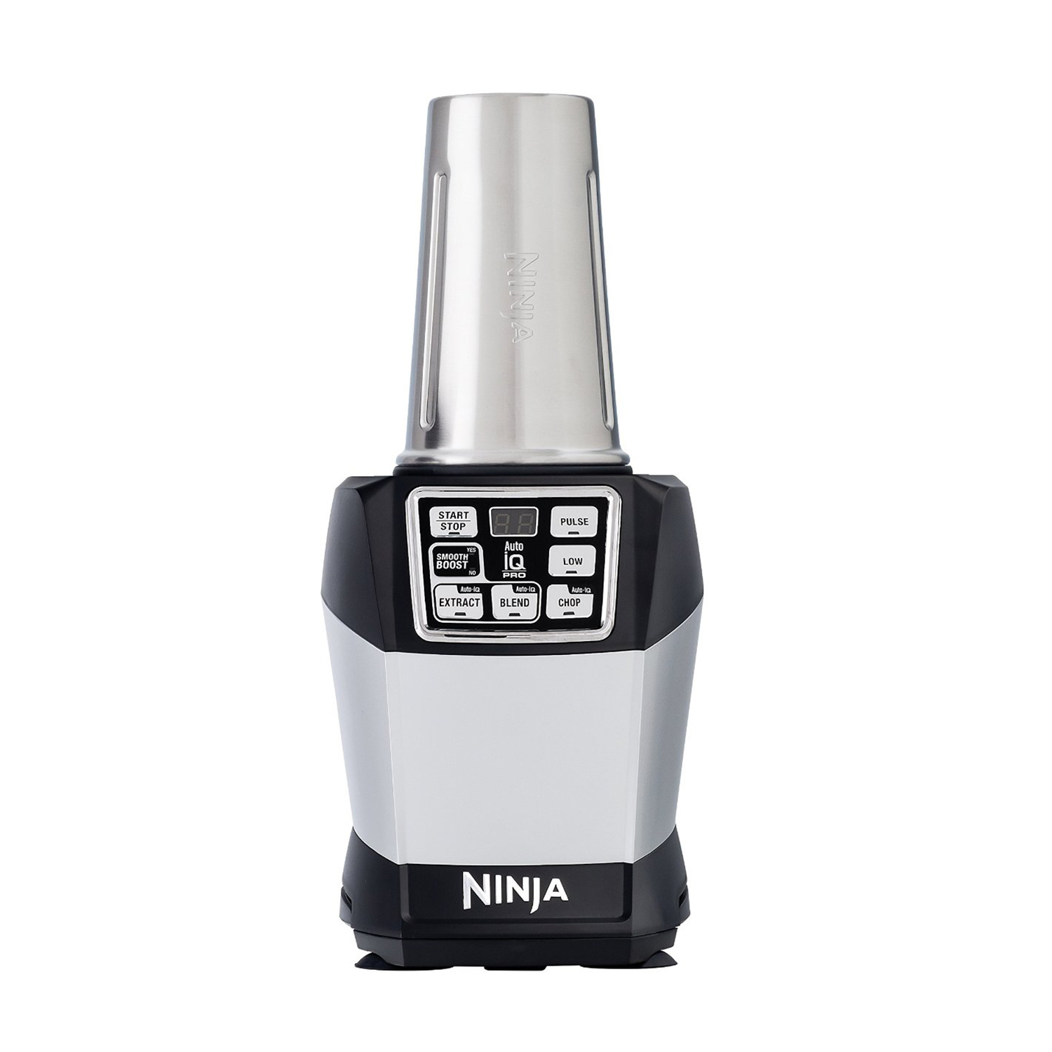 Ninja 24 Oz Stainless Steel Nutri Ninja Cup w/ Sip & Seal Lid for Auto