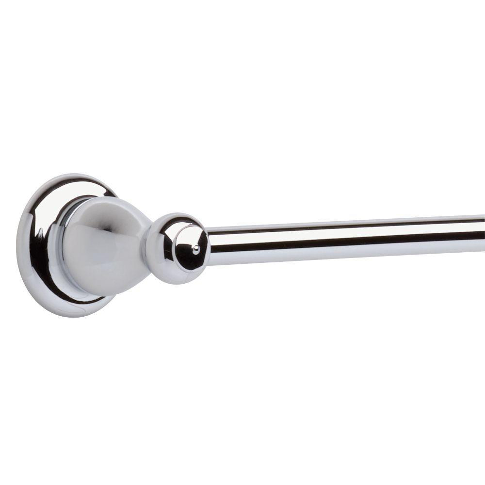 Delta Bathroom 24 Inch Wall Towel Bar Rack Holder, Polished Chrome 77824 eBay