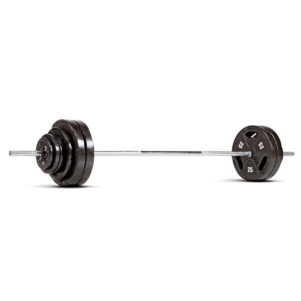 Marcy Classic Durable 160 Pound Standard Workout Barbell and Weight Plates Set 96362990158 eBay