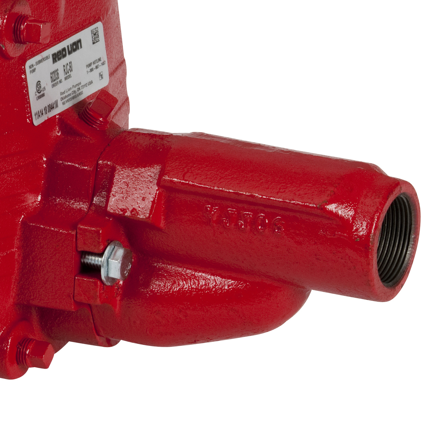 Red Lion RJC100 1HP Cast Iron Convertible Jet Pump with Injector Kit