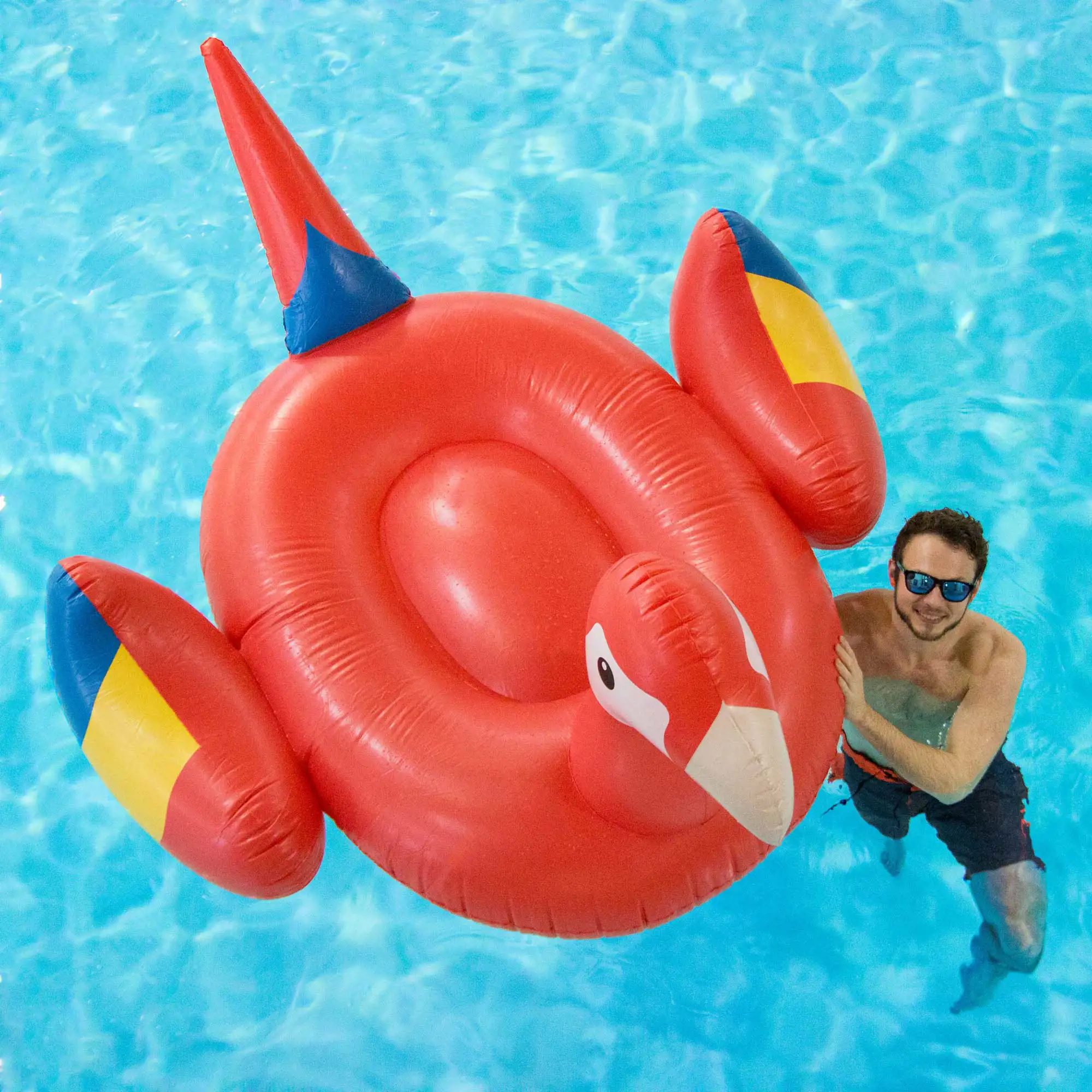 giant peacock inflatable