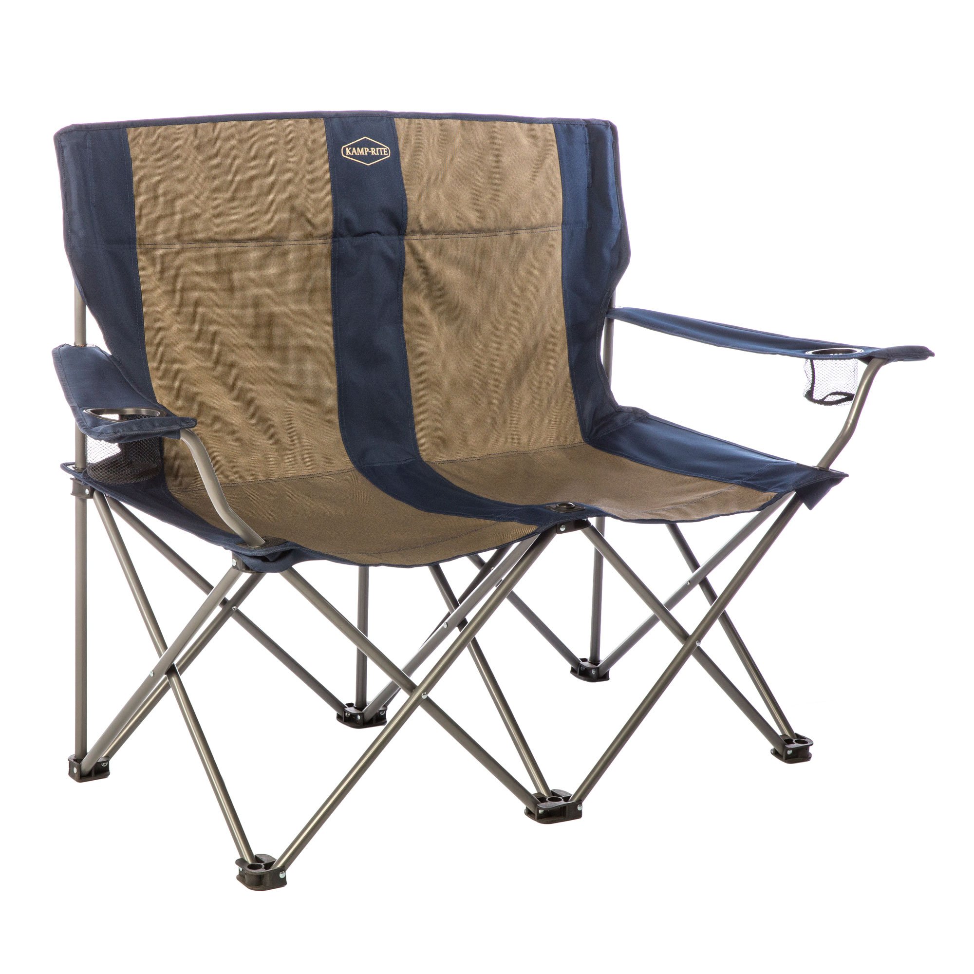 Kamp Rite CC352 2 Person Outdoor Tailgating Camping Double Folding