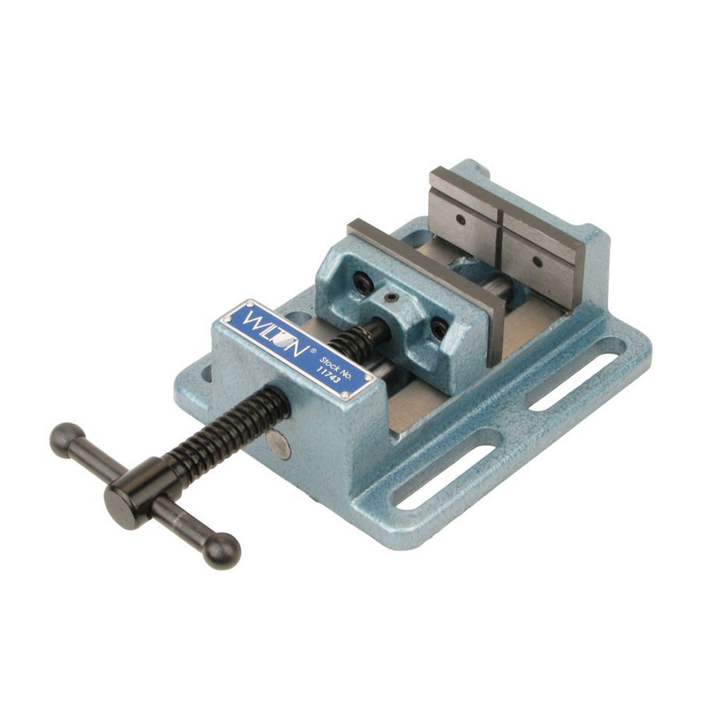 Wilton 4 Inch V Groove Jaw Steel Low Profile Work Bench Drill Press Vise