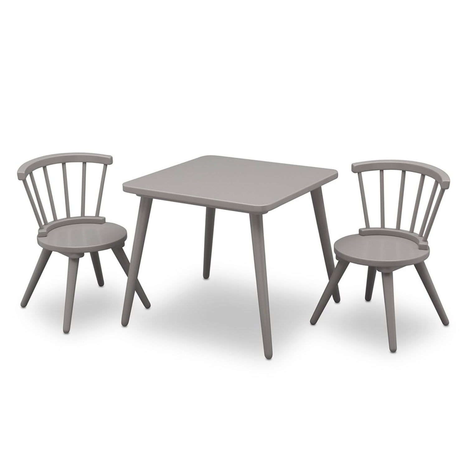 Delta Children Windsor Kitchen Home Dining Table and 2 Chair Play Set