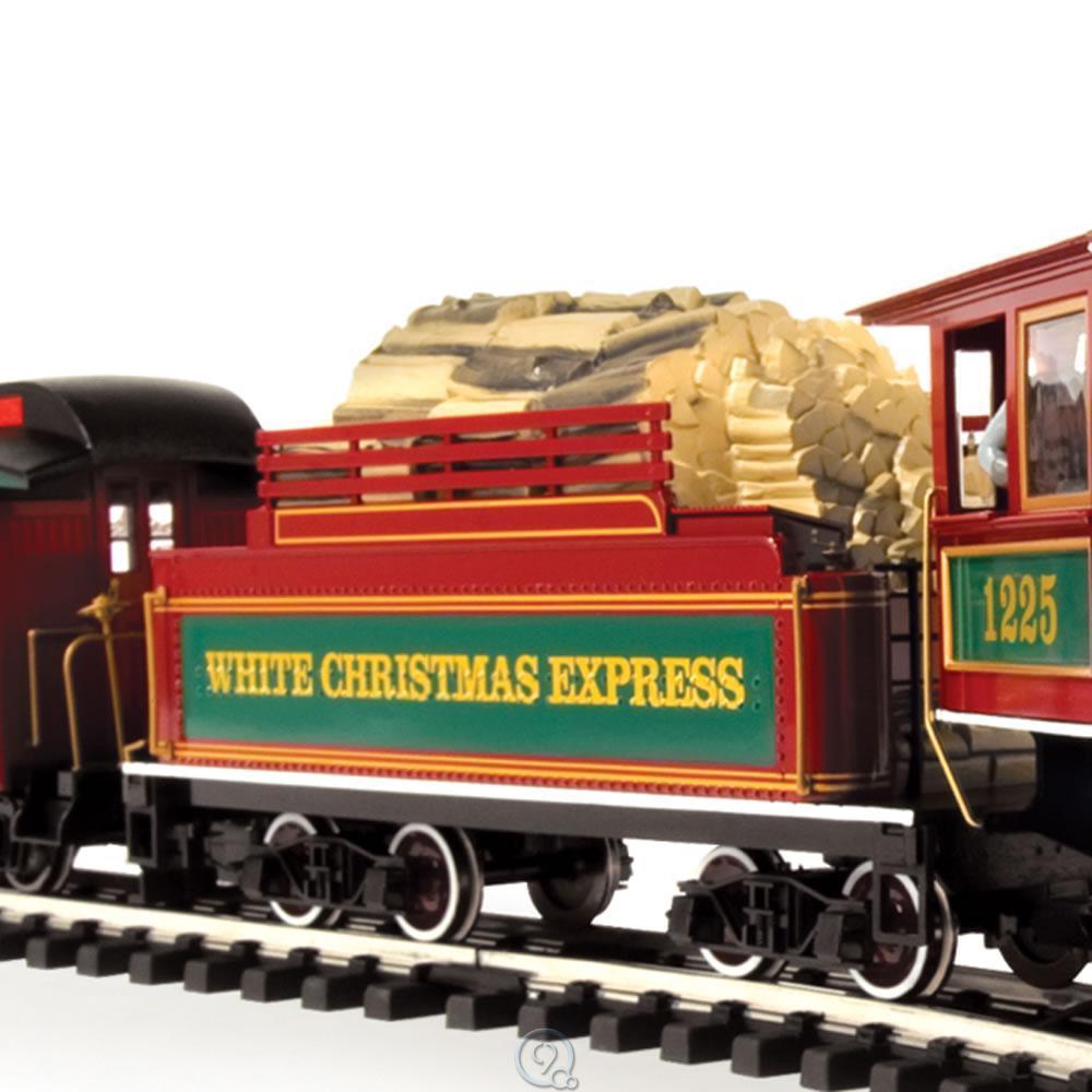 Bachmann Trains White Christmas Express ReadyToRun Train Set 90076