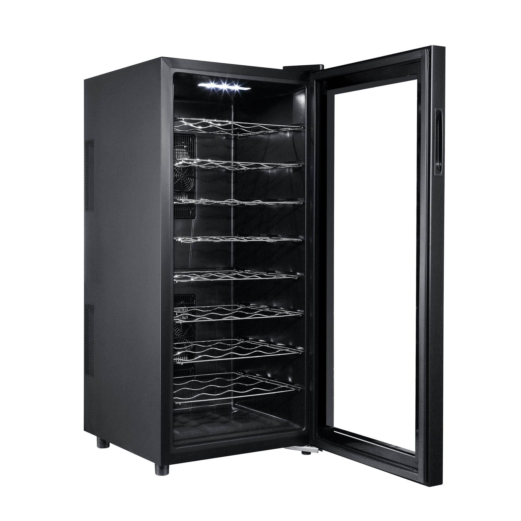 Haier 36 Bottle Wine Cellar At Home Compact Mini Fridge Beverage Cooler