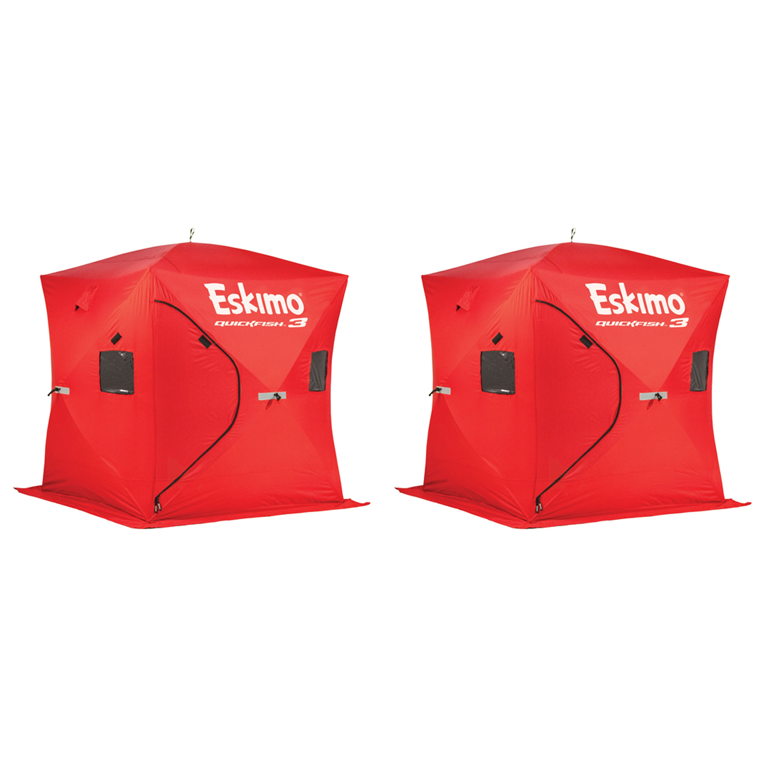 Eskimo QuickFish 3 Portable 3Person Pop Up Ice Fishing Shanty Shack (2