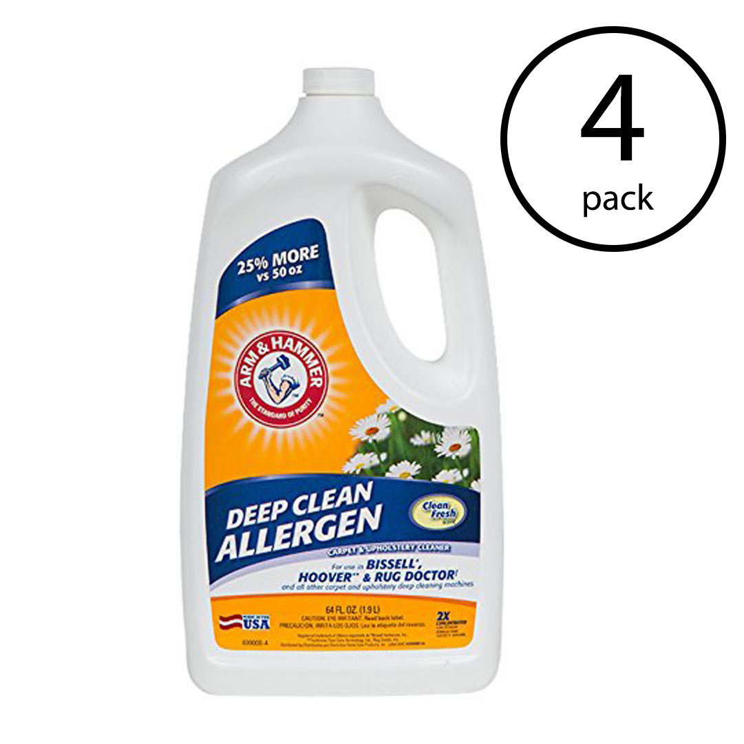 Arm & Hammer Deep Clean with Stain Fighters Carpet Cleaner 64 oz (4