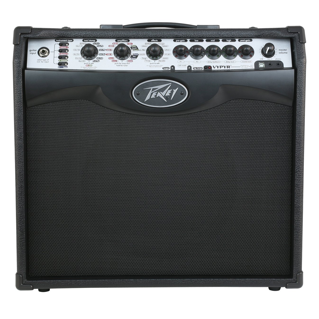 Peavey Vypyr VIP 2 Modeling Instrument Guitar/Bass 40 Watt 12