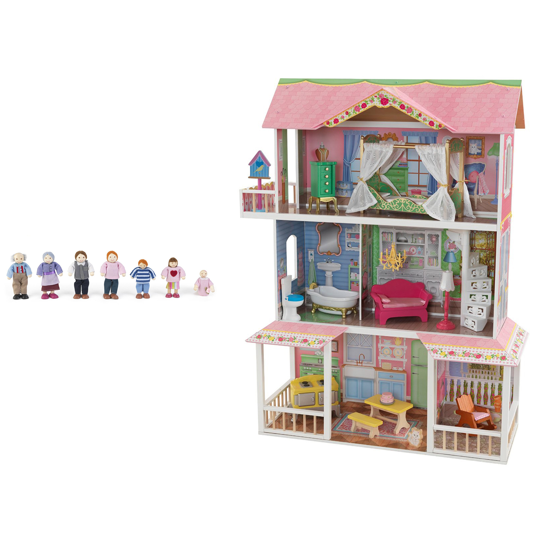 doll family for kidkraft dollhouse