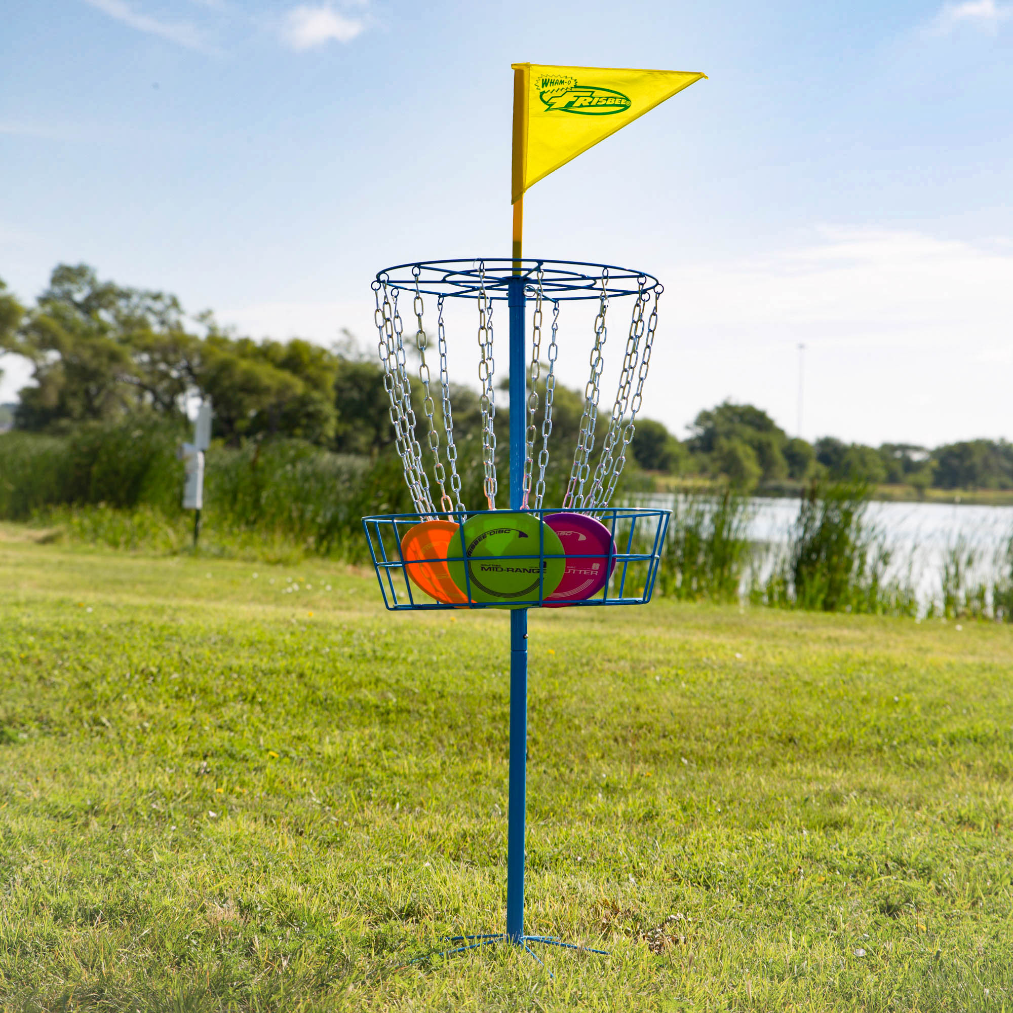 WhamO PDGA Approved Official Frisbee Disc Golf Set with 3 Discs and