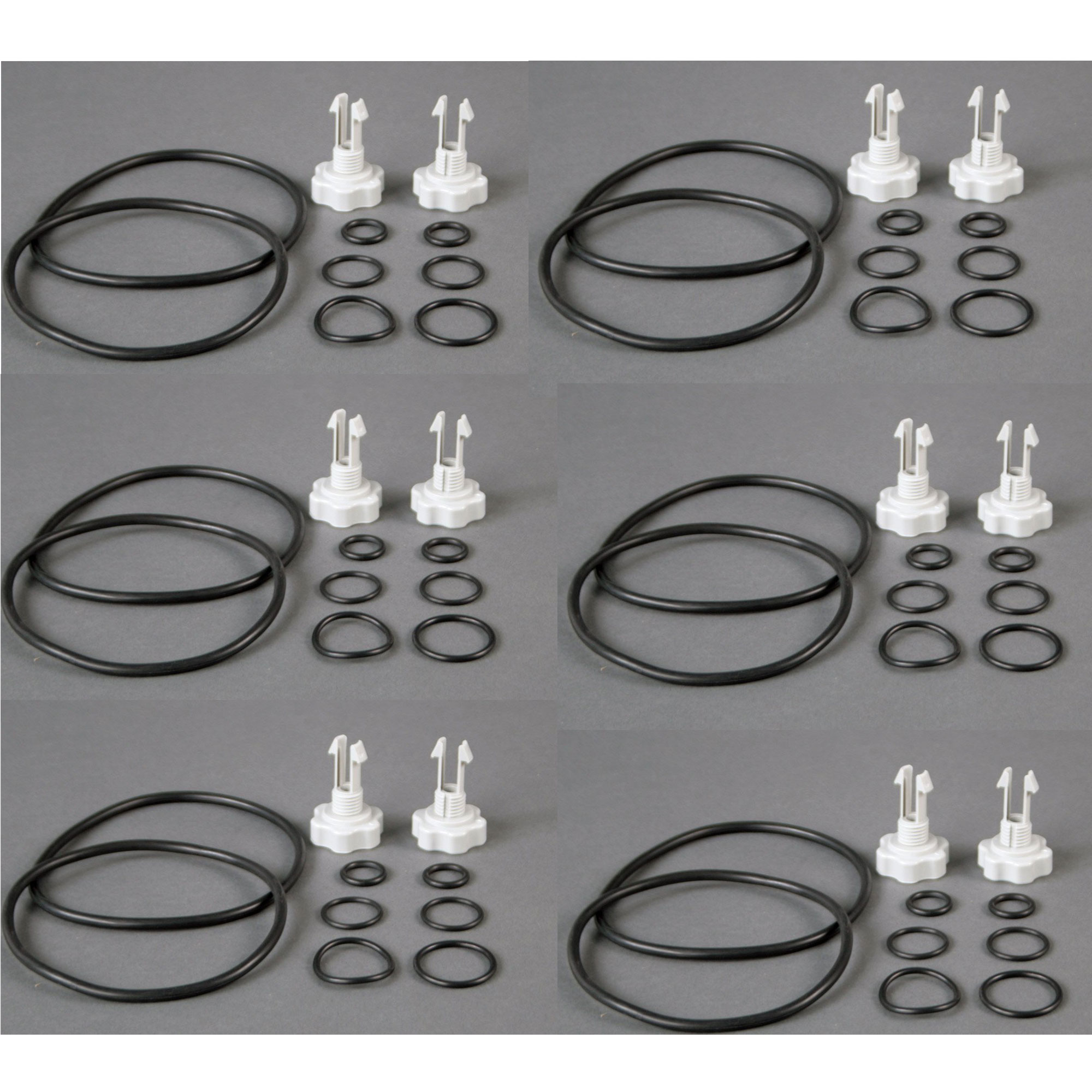 Intex 25003 1500 gal and Below Filter Pump Replacement Seals Pack Parts