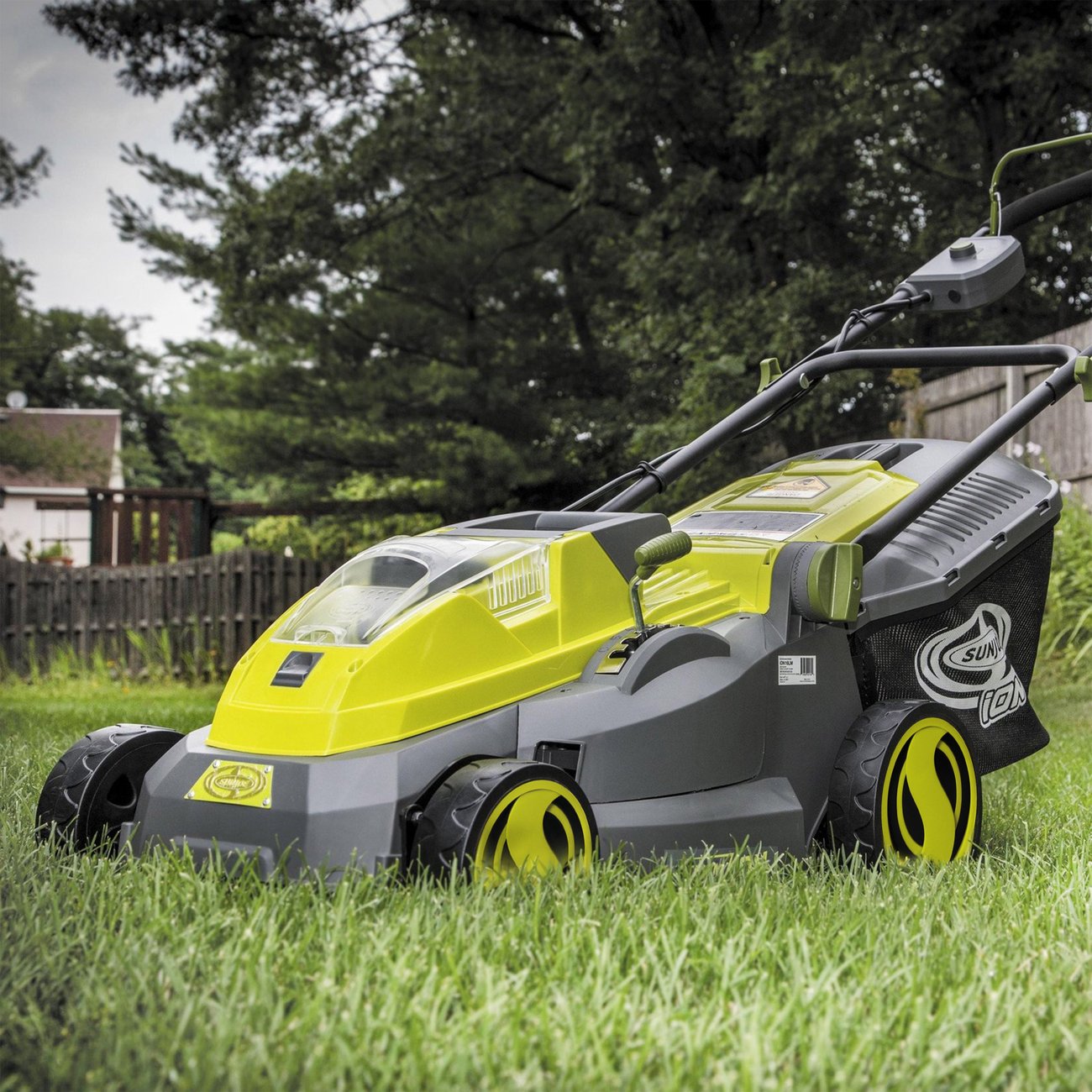 Sun Joe Cordless Electric Battery Powered Lawn Mower (Certified