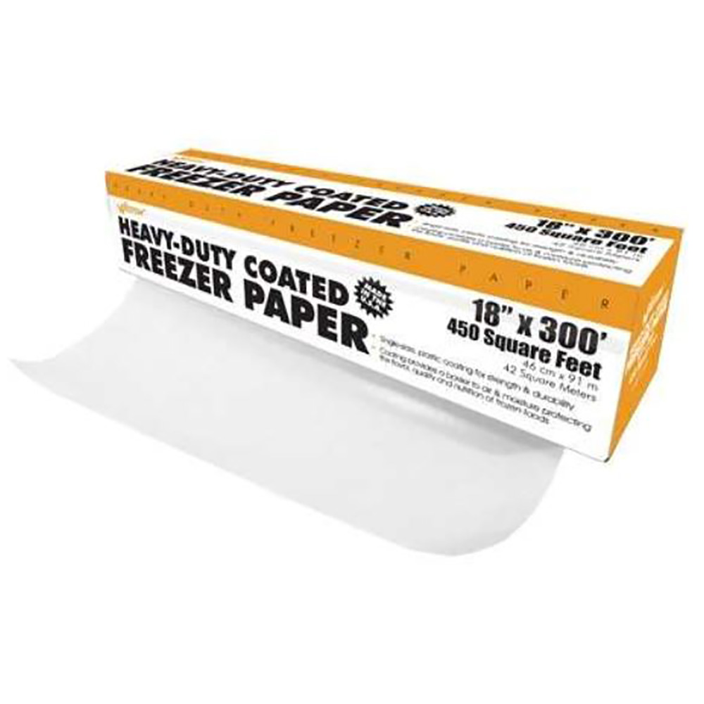 Weston Heavy Duty 18" x 300' Sanitary Meat Freezer Paper Roll with