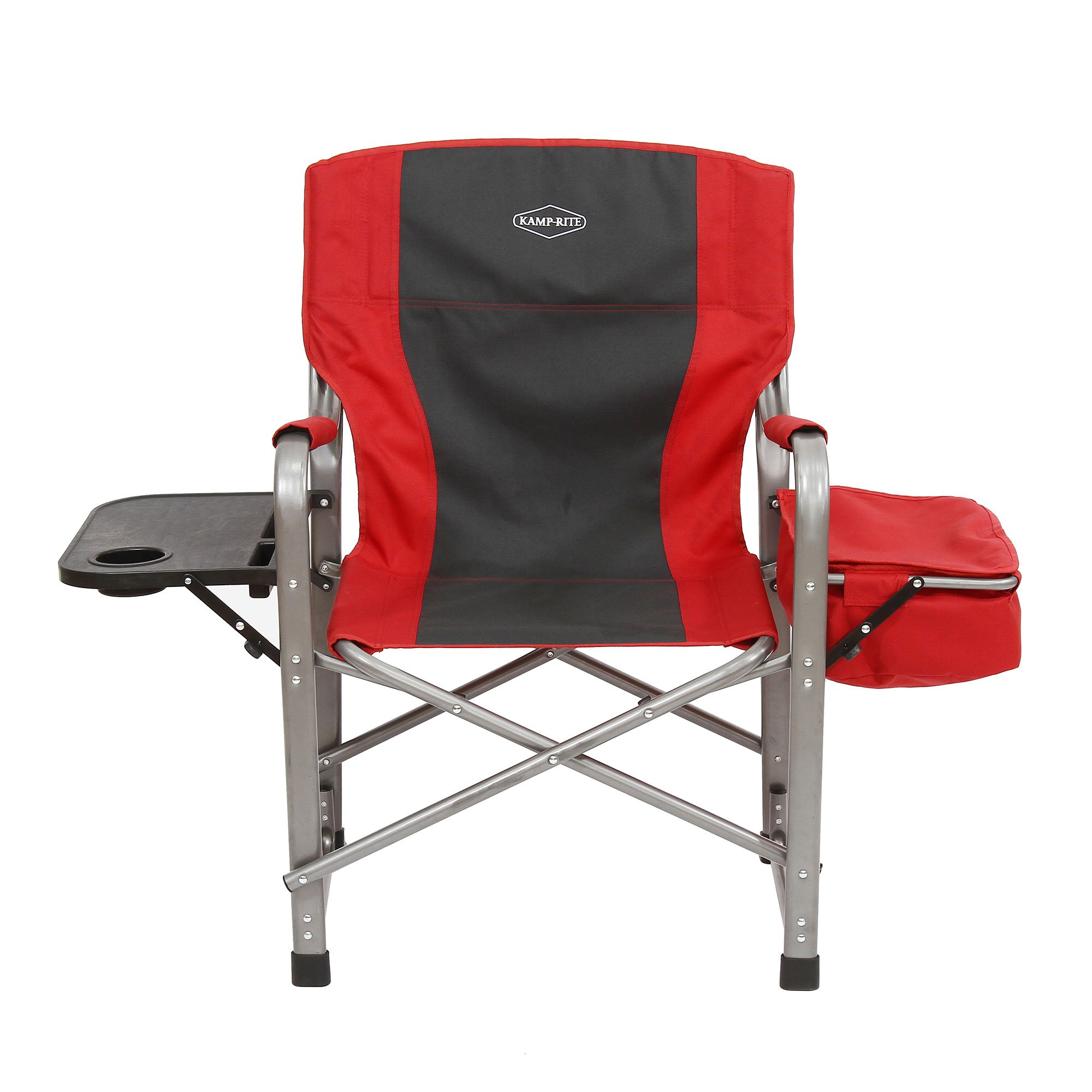 Kamp-Rite Outdoor Camp Folding Director's Chair with Side ...