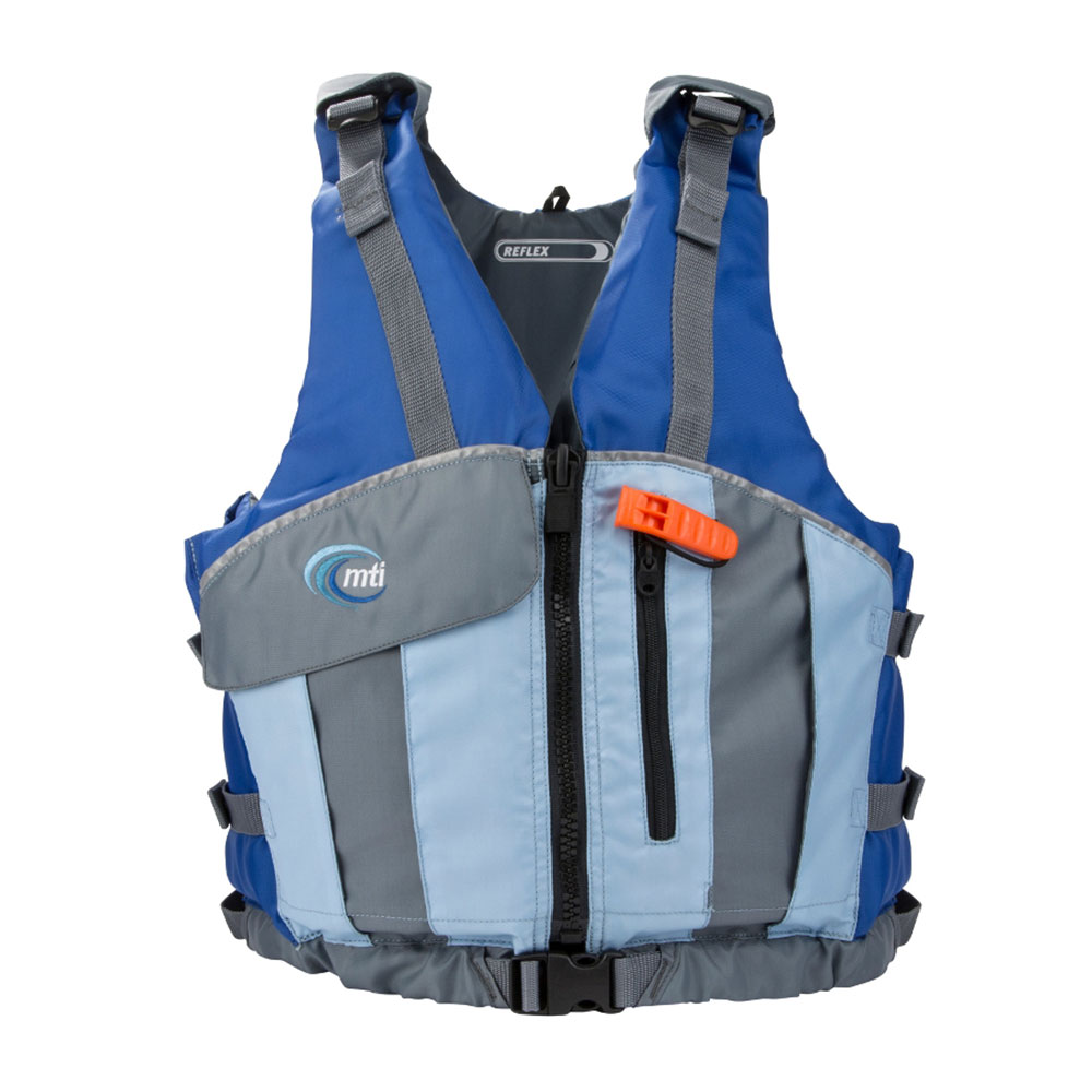 MTI Life Jackets Reflex Padded Adult M/L Life Jacket Water Safety Vest, Blue 762894035468 eBay