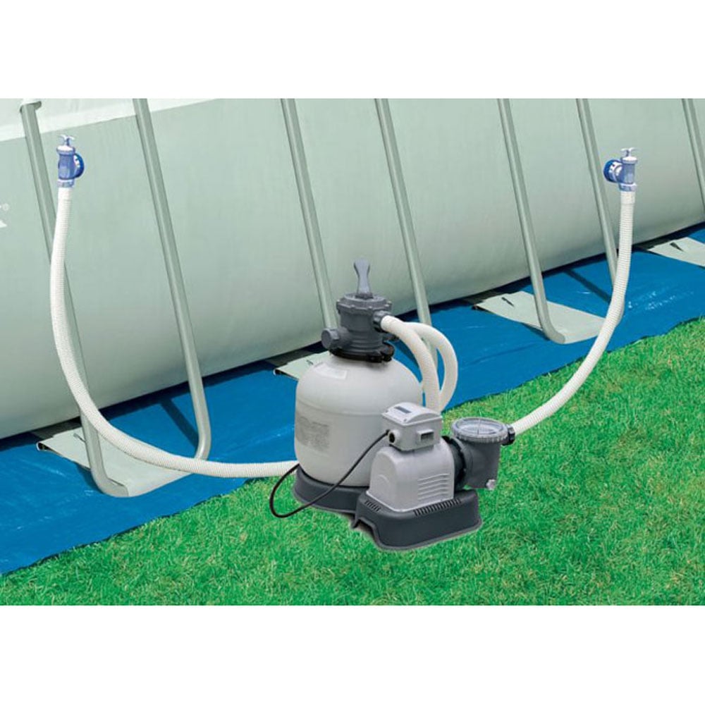 18 foot above ground pool pump and filter