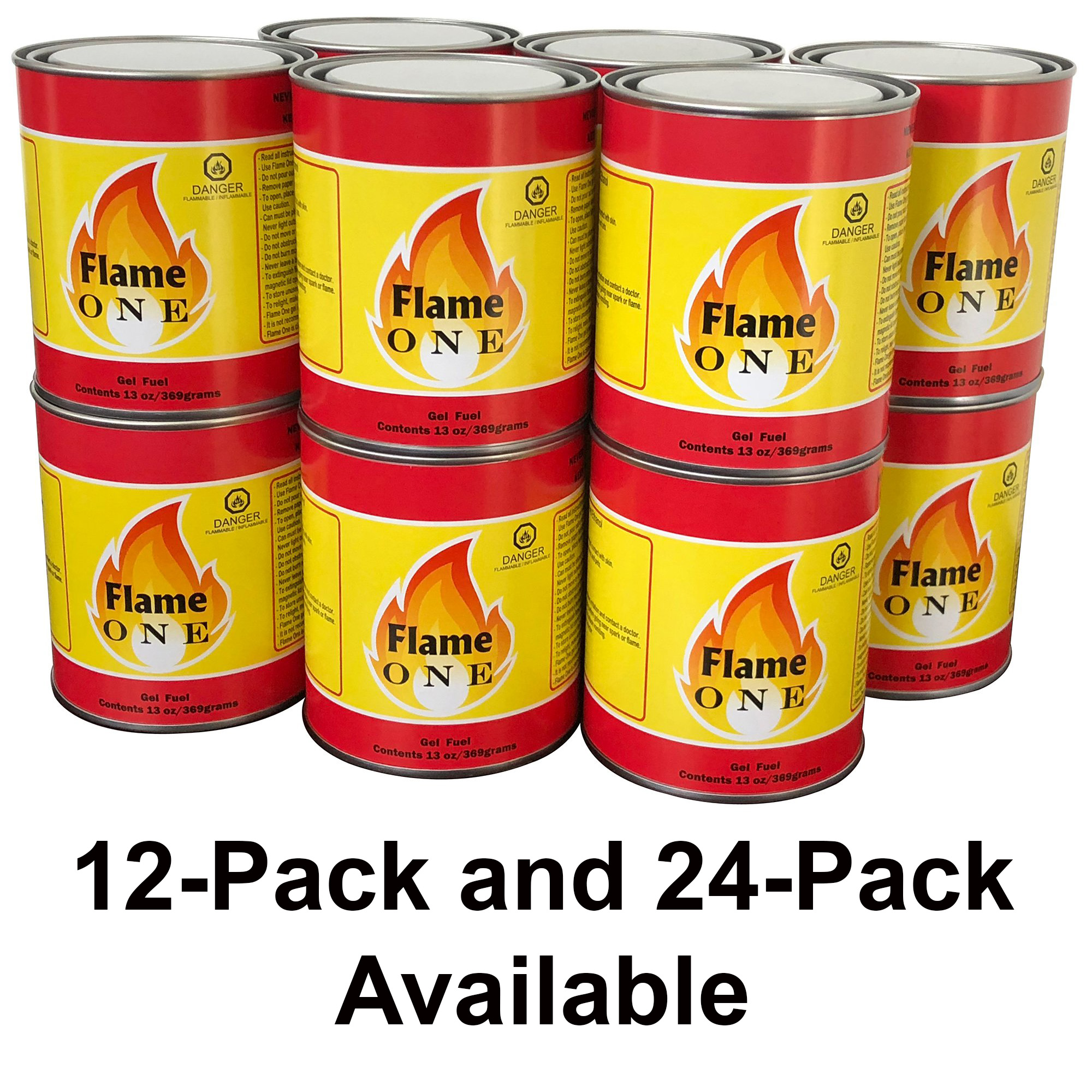 Flame One Gel Fuel 13 Oz Cans Oil for Fireplaces eBay