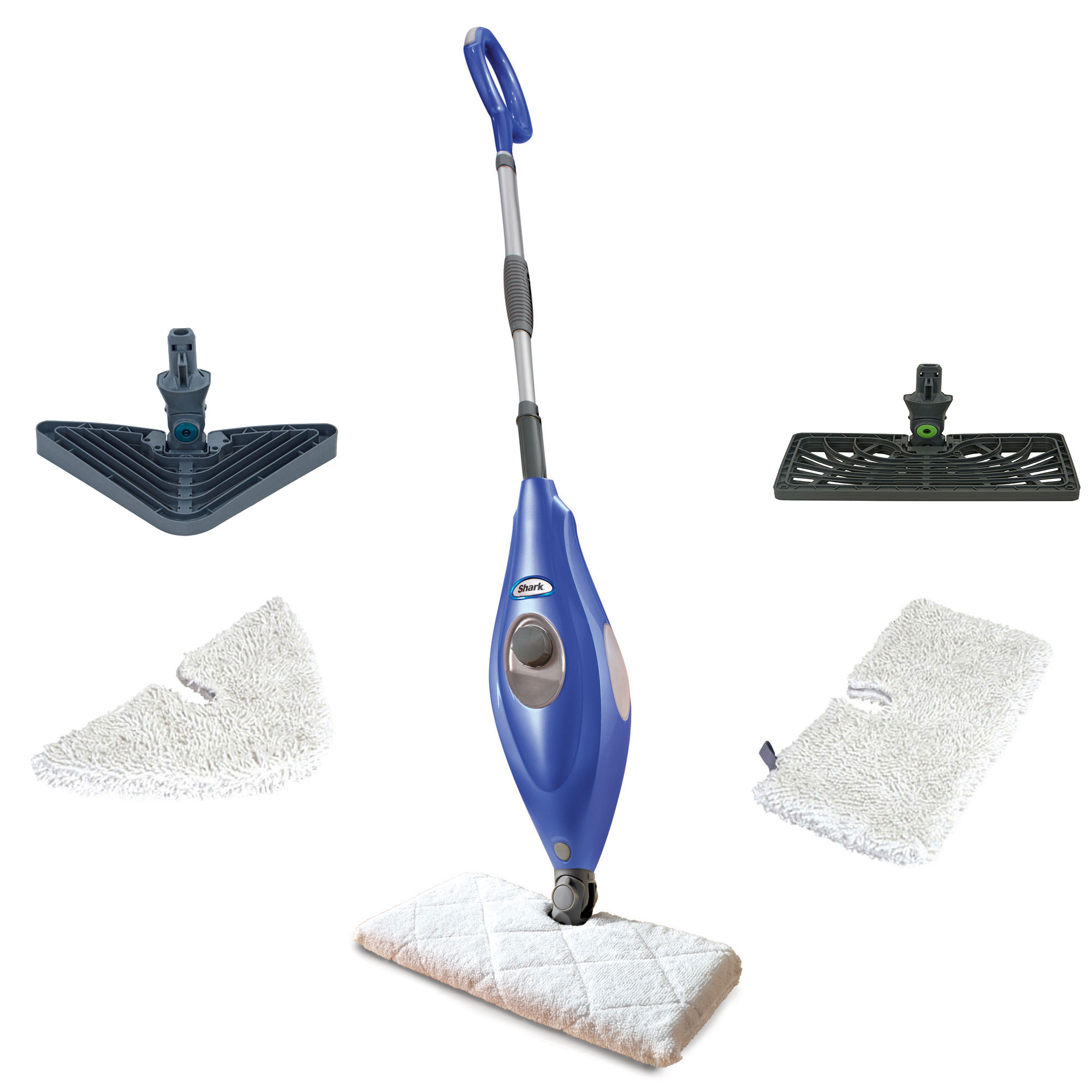 Shark Deluxe Steam Pocket Mop and Multi Surface Floor Cleaner, Blue