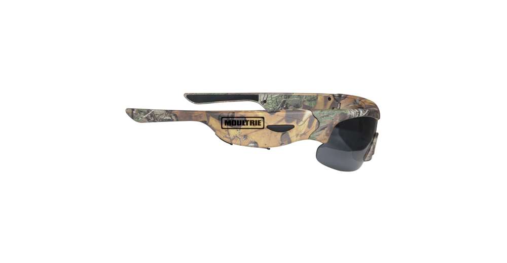 Moultrie Hunting Fishing Sport Camo Glasses w/ BuiltIn Video Camera