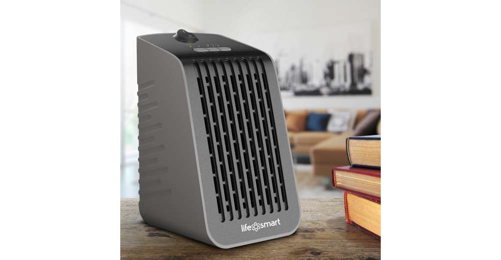 LifeSmart PTC Element 250W Cubicle Portable Electric Desktop Space