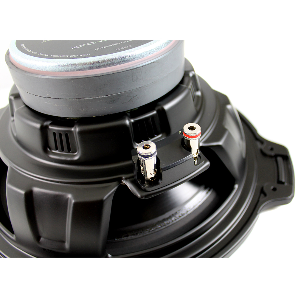 Kenwood 12 Inch 2000 Watt 4 Ohm Single Voice Coil Audio Subwoofer KFCW3016PS eBay