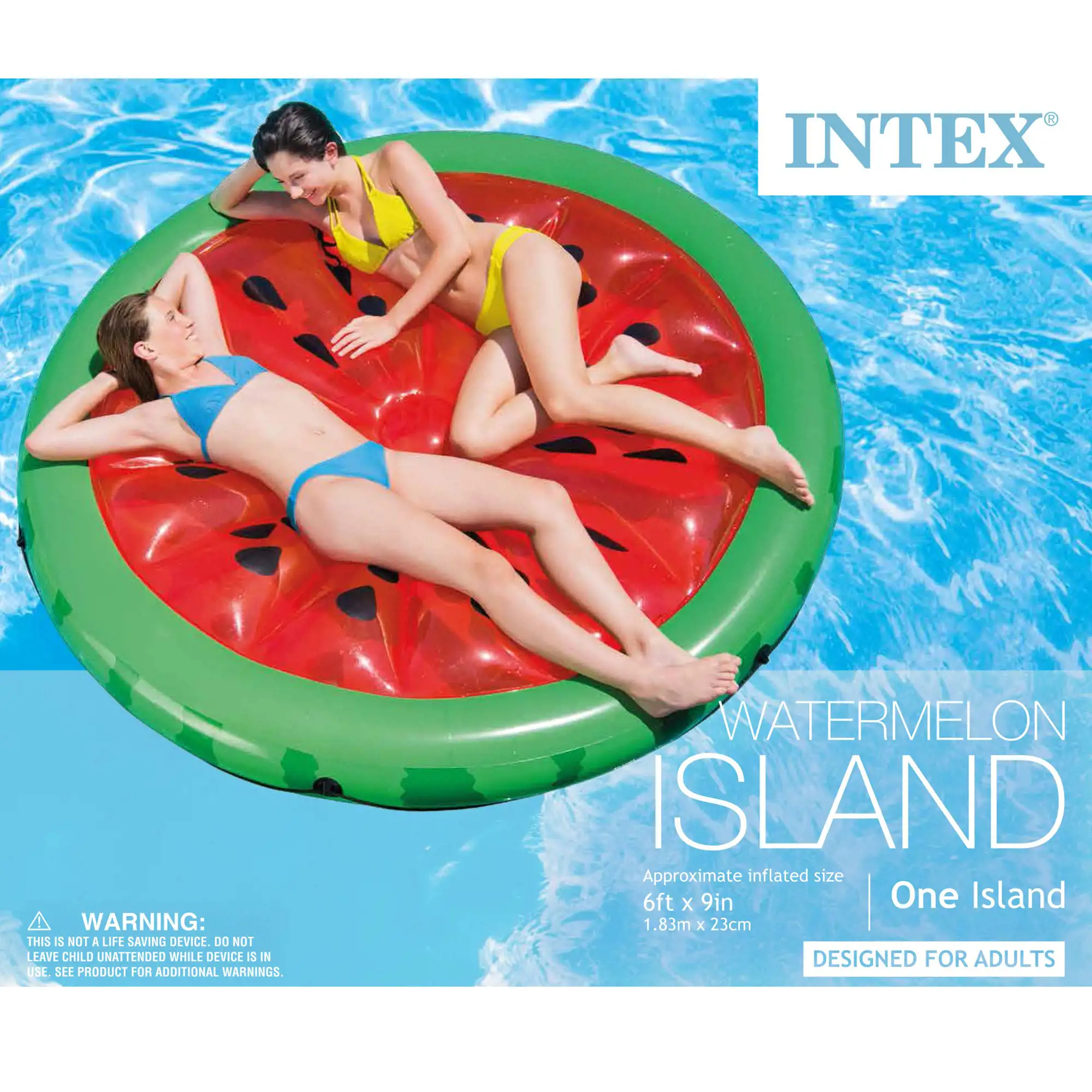 intex floating island