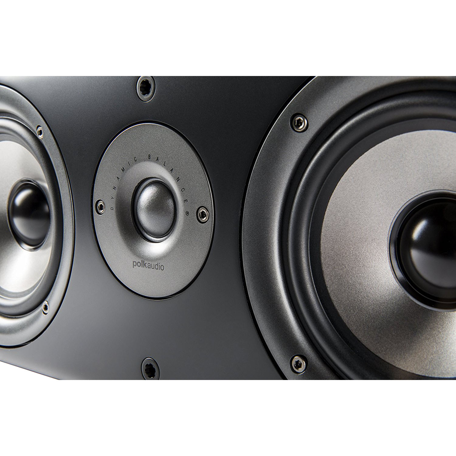 Polk CS1 Series II Floor Center Channel Speaker, Black (Certified