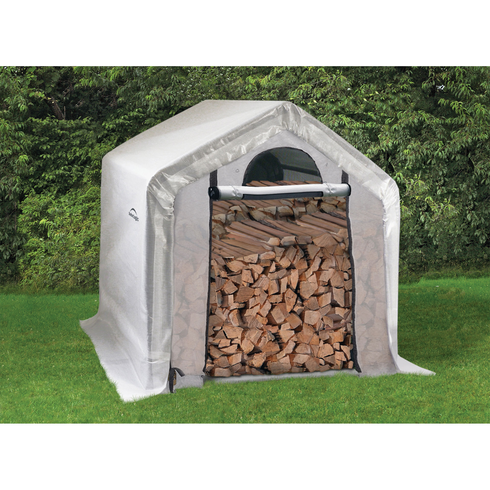ShelterLogic 90398 3.5 x 5' Firewood & Garden Storage Canopy Tent
