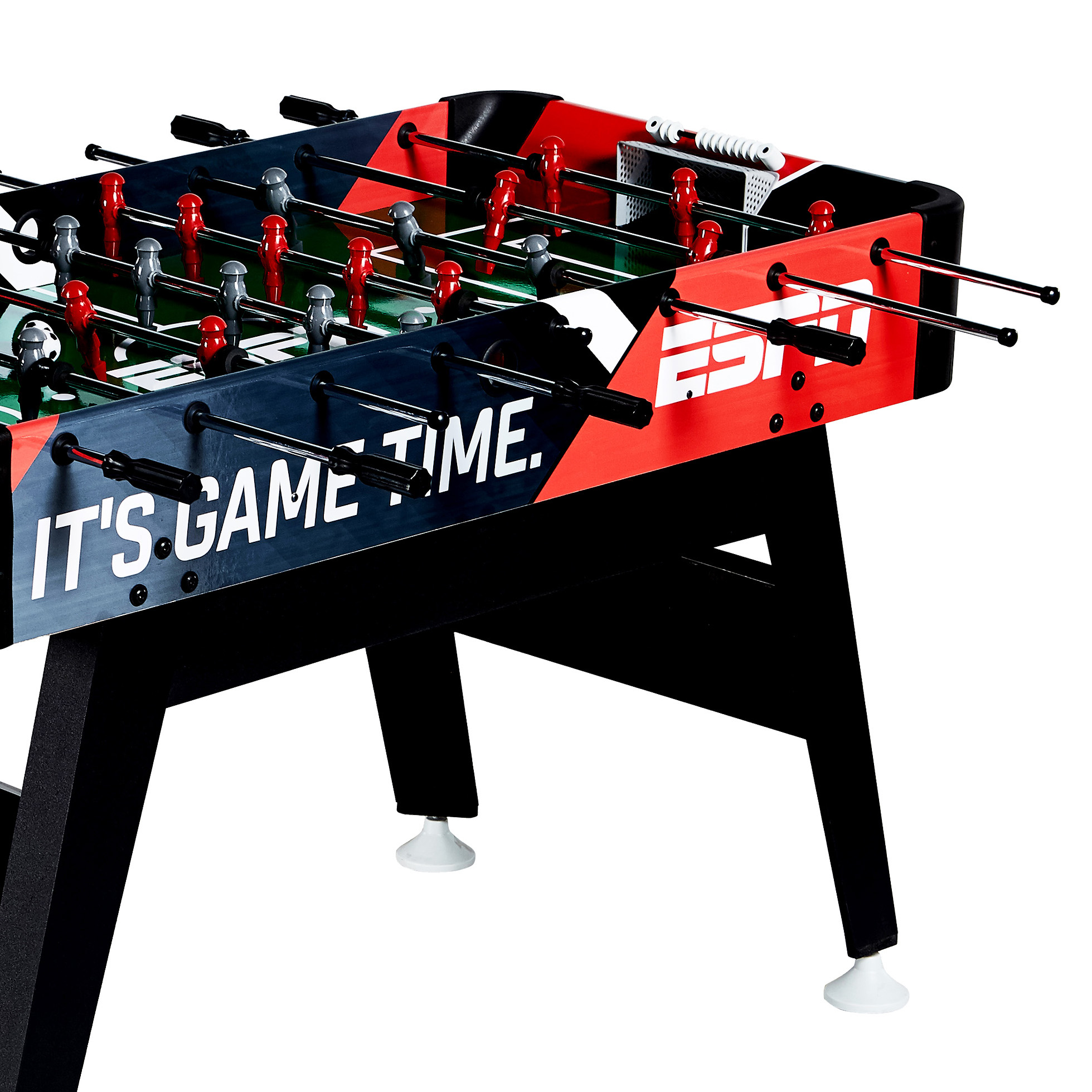 ESPN 54Inch Foosball Soccer Arcade Table with Bead Scoring and