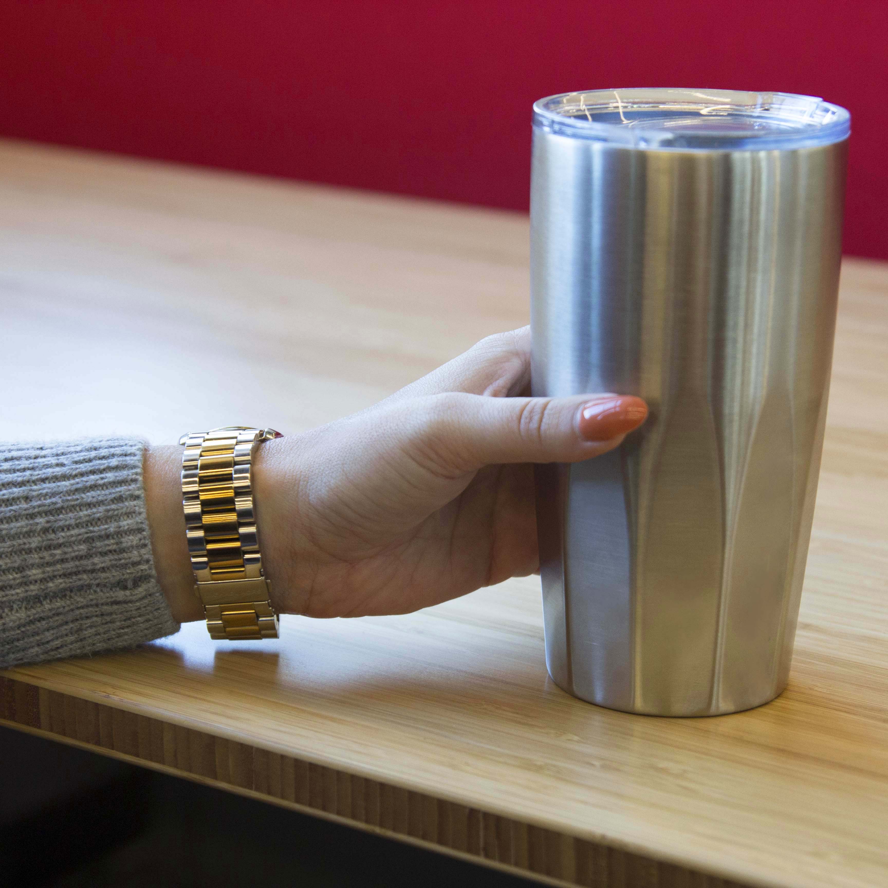 Insulated Stainless Steel 20 oz. Travel Beverage Tumbler Thermos Cup