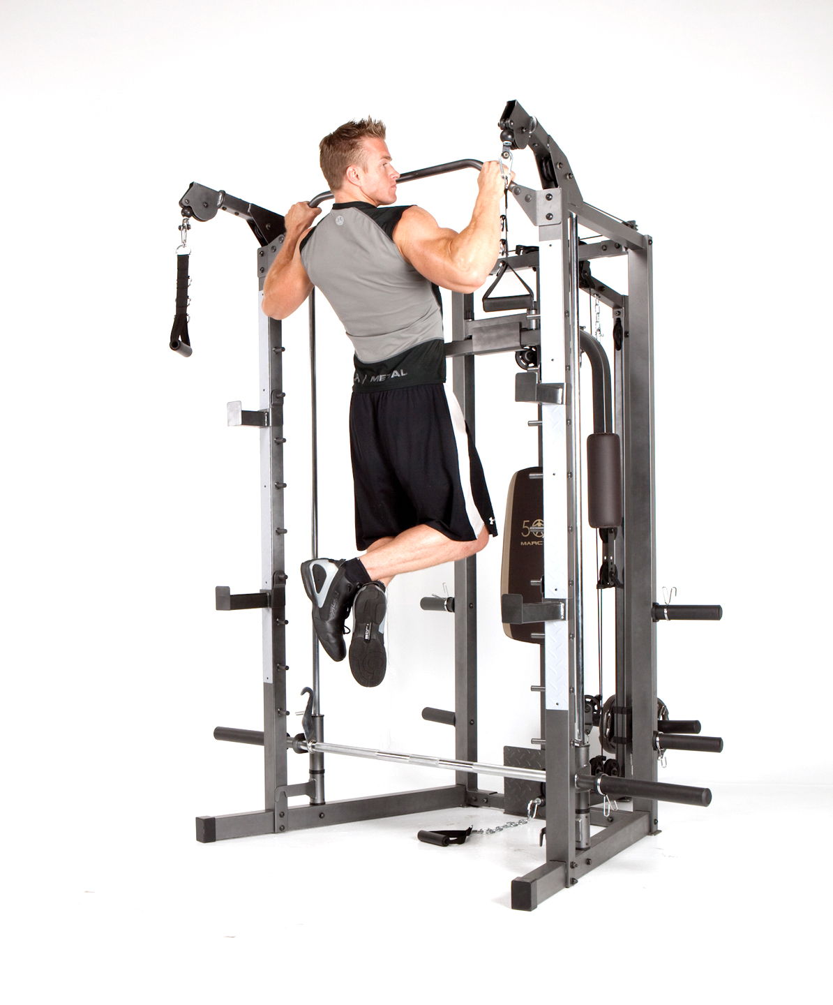 Marcy Combo Smith Heavy-Duty Total Body Strength Home Gym ...