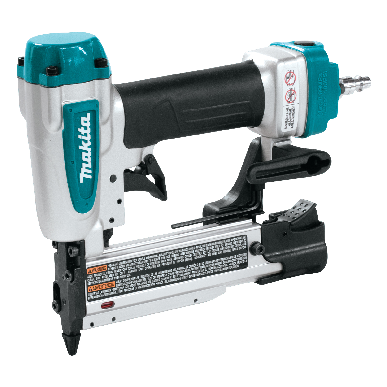 Makita 23Gauge 13/8" Aluminum Headless Pneumatic Paneling Pin Nailer