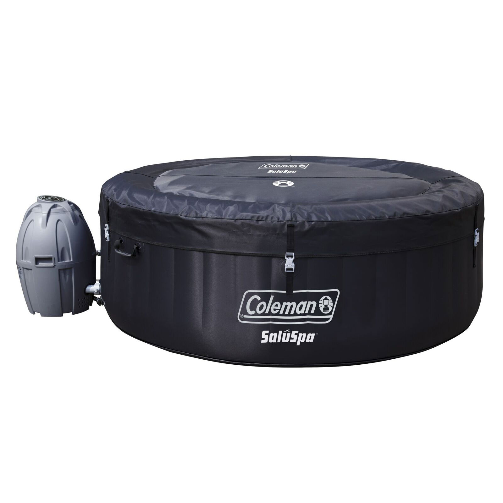 Coleman SaluSpa Portable 4 Person Outdoor Inflatable Hot Tub Spa w
