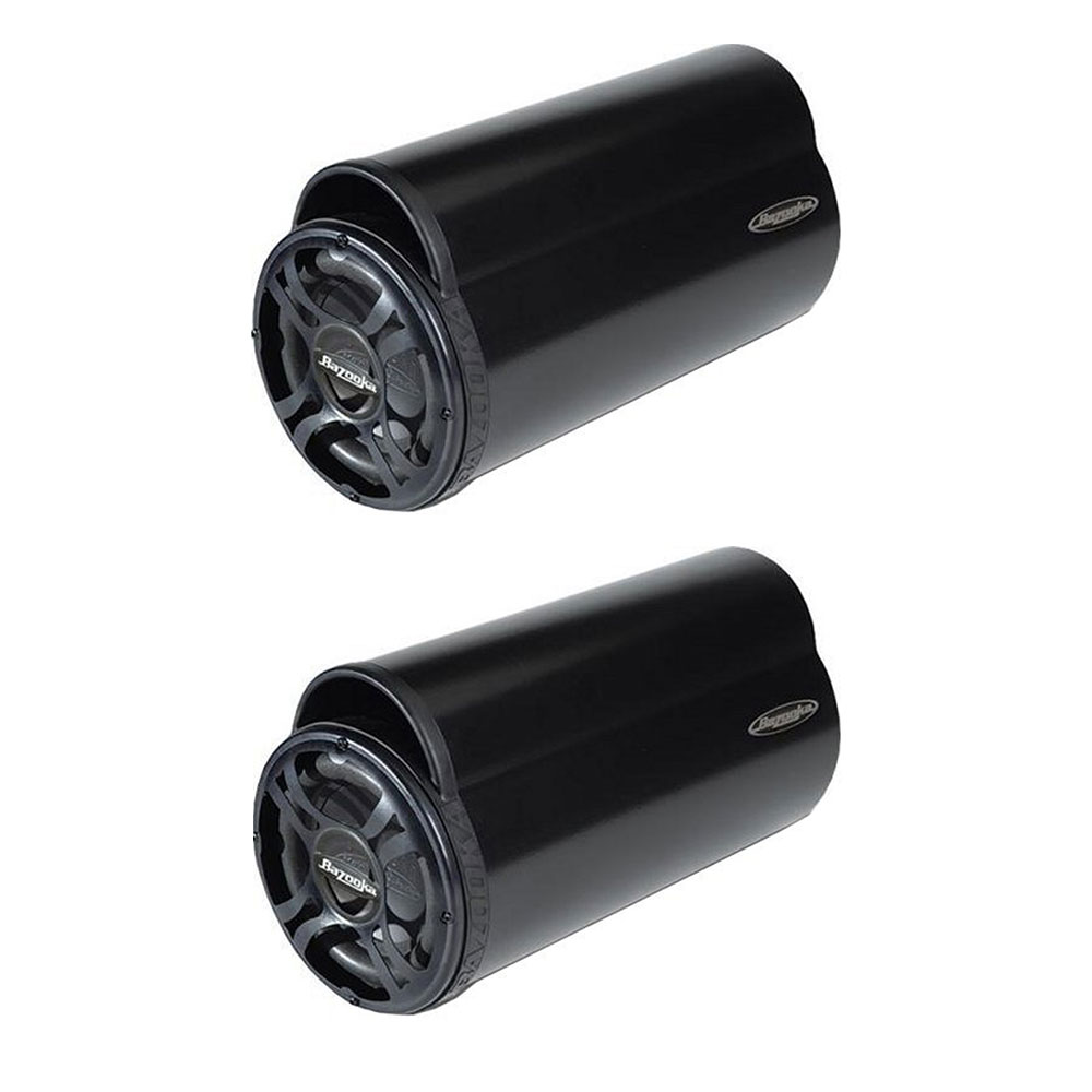 BAZOOKA 8 Inch Car Audio Subwoofer Passive Tube Stereo Bass Enclosure