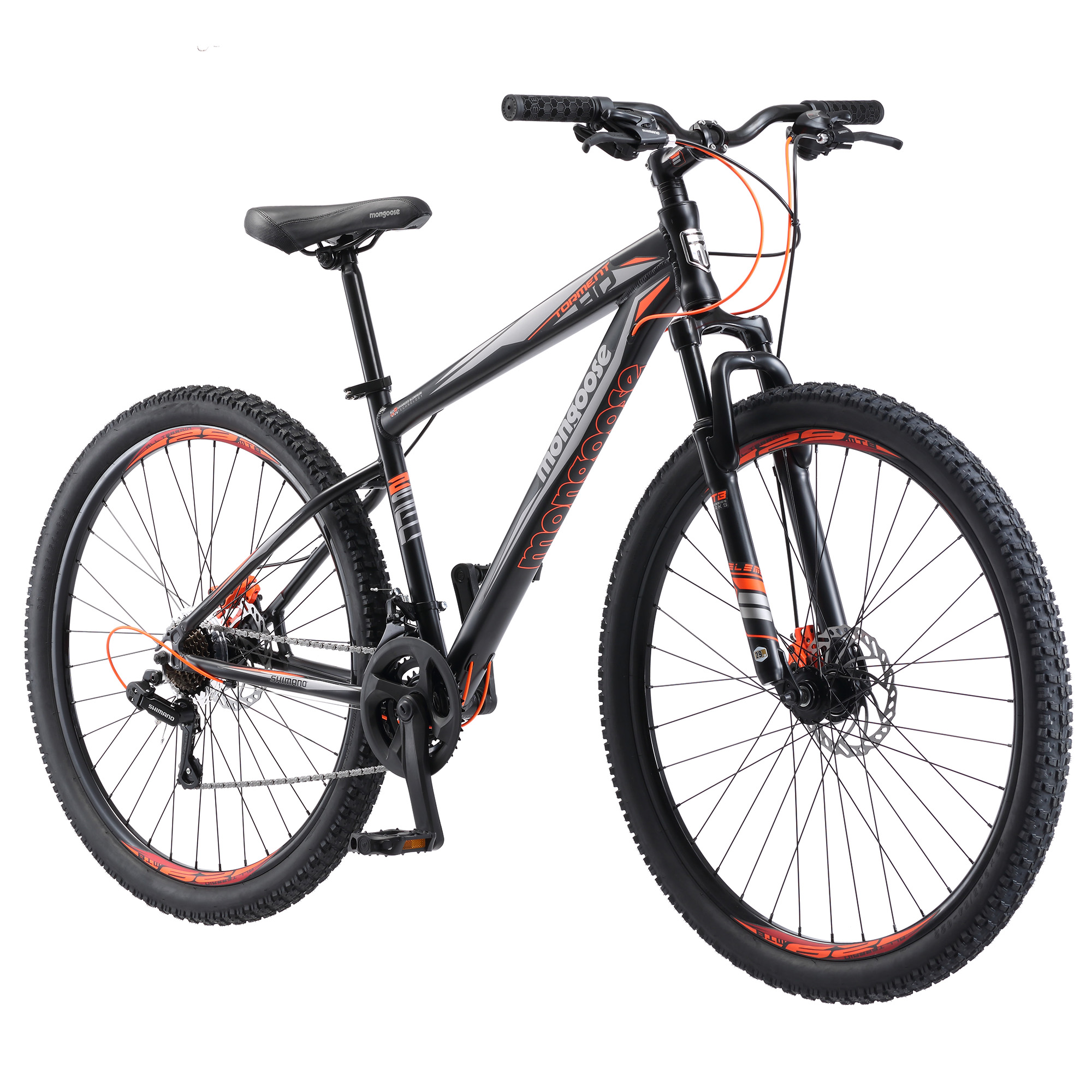Mongoose 29" Front and Rear Disc Brake 21 Speed Mens Torment HD