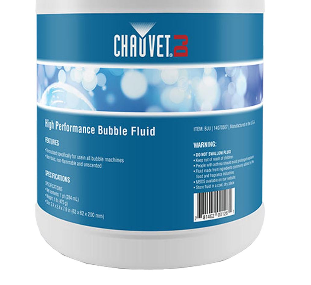 Chauvet HighPerformance NonStaining Unscented Bubble Fluid, 1Gallon BJU eBay