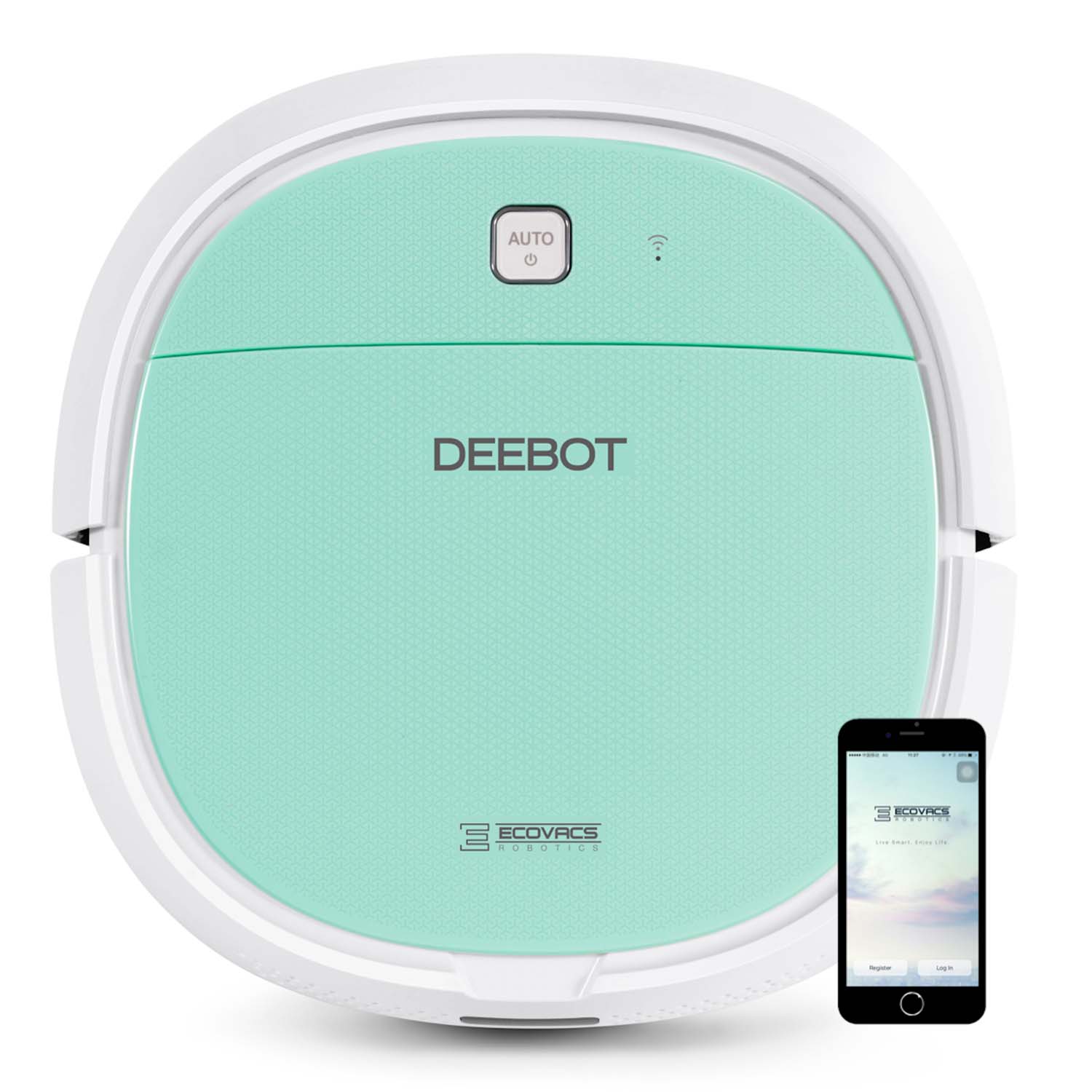 Ecovacs Deebot Mini 2 Compact Floor Vacuum & Dry Mopping Cleaning Robot